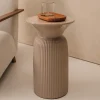Ronde Bijzettafel Cascais Keramiek