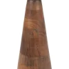 Ronde Bijzettafel Floss Acaciahout, 28cm, kleur Walnoot