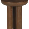 Ronde Bijzettafel Leighanna Mangohout, 50cm