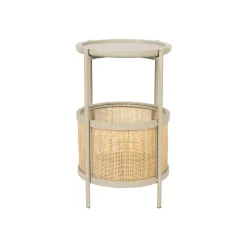 Ronde Bijzettafel Maddie Rotan