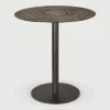 Ronde Bistrotafel Blend 70cm, kleur Whisky