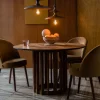 Ronde Eettafel Barlet Walnoot, 120cm