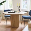 Ronde Eettafel Tessica Mangohout, 120cm