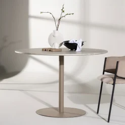 Ronde Eettafel Tu Marmerlook, 110cm