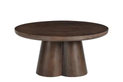 Ronde Salontafel Clubs Mangohout, 80cm