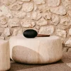 Ronde Salontafel Drasi Travertinlook, 90cm