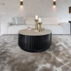 Ronde Salontafel Hampton Travertin, 90cm