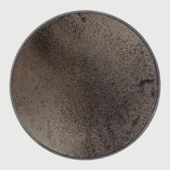 Ronde Spiegel Aged kleur Brons