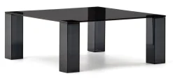 Salontafel Adularia Glas, kleur Donkergrijs