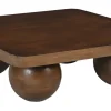 Salontafel Ambur Mangohout, 90 x 90cm