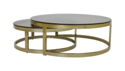 Salontafel Milagro Set van 2 stuks, kleur Goud
