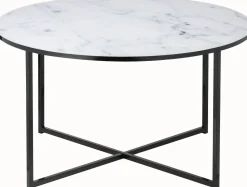 Salontafel Roel 80cm, Marmerlook