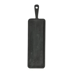 Serveerplank Plancha Mangohout, 60cm, kleur Zwart