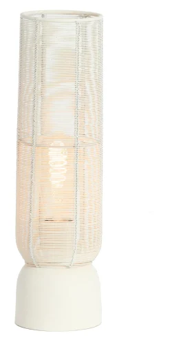 Tafellamp Lezuza 40cm, kleur Crème