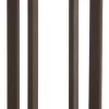 Tafellamp Mace 46cm, kleur Bruin (excl. kap)