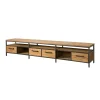 Tv-meubel Livorno Teak, 240cm