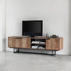 TV-meubel Odeon Teakhout, 200cm