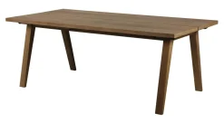 Uitschuifbare Eettafel Mads Gerookt Eiken, 200/243/286 x 95cm