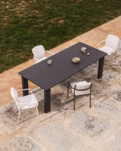 Uitschuifbare Tuintafel Livorno 233/350 x 100cm