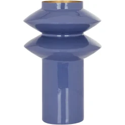 Vaas Cedar 33cm hoog, kleur Blauw