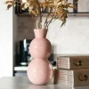 Vaas Jared 37cm hoog, kleur Roze