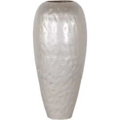 Vaas Jildou 39cm, kleur Wit