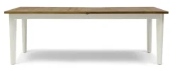 Verlengbare Eettafel Xavier Eikenhout en populierenhout, 230/330 x 90cm