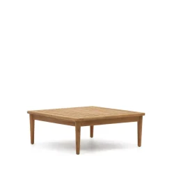 Vierkante Salontafel Portitxol Teakhout, 80 x 80cm