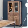 Vitrinekast Live Edge 90cm breed