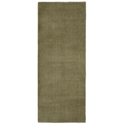 Vloerkleed Empuries 80 x 200cm, kleur Donkergroen