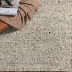 Vloerkleed Quintell Wol, kleur Beige