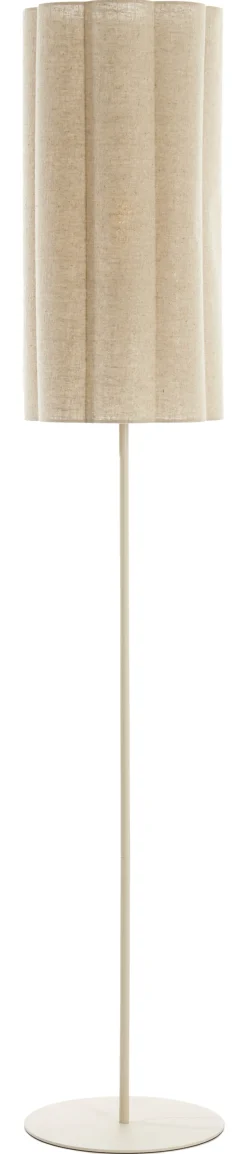 Vloerlamp Fringe 165cm, kleur Naturel