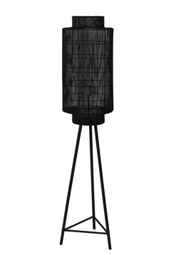 Vloerlamp Gruaro kleur Mat Zwart