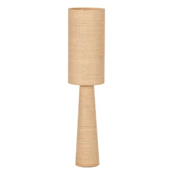 Vloerlamp Syro Raffia, 130cm