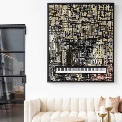 Wall Art Piano Wibi
