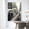 Wandkleed Alpaca In NY in maat en frame naar keuze