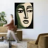 Wandkleed Artemis in maat en frame naar keuze