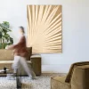 Wandkleed Beleaf in maat en frame naar keuze