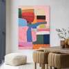 Wandkleed Colour Stacking in maat en frame naar keuze