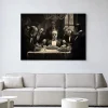 Wandkleed Dinner With Gangsters in maat en frame naar keuze