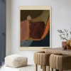 Wandkleed Dreamy Farmfield By Night in maat en frame naar keuze
