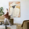 Wandkleed Dusty Don in maat en frame naar keuze