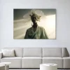 Wandkleed Editorial Crown in maat en frame naar keuze