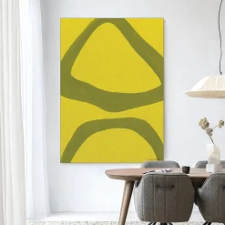 Wandkleed Elementa Verde 2 in maat en frame naar keuze