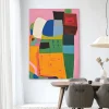 Wandkleed Fields Of Colour in maat en frame naar keuze