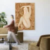 Wandkleed Freely Blooming in maat en frame naar keuze