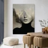 Wandkleed Head In The Sky in maat en frame naar keuze