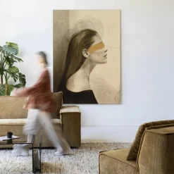 Wandkleed In Her Mind in maat en frame naar keuze