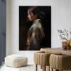 Wandkleed Kimono Tales in maat en frame naar keuze