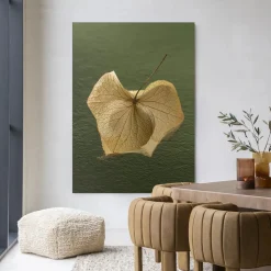 Wandkleed Leaf Me: In The Green in maat en frame naar keuze